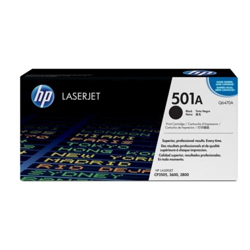 HP Toner schwarz (Q6470A / 501A)