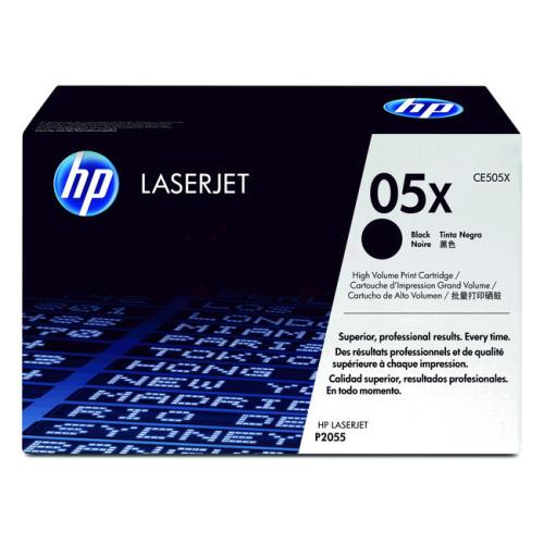 HP Toner schwarz (CE505X / 05X) (hohe Kapazität)