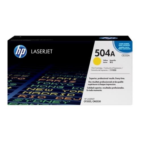 HP Toner gelb (CE252A / 504A)