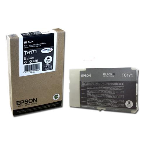 Epson Tintenpatrone schwarz (C13T617100 / T6171) (hohe Kapazität)