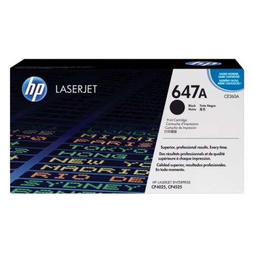 HP Toner schwarz (CE260A / 647A)