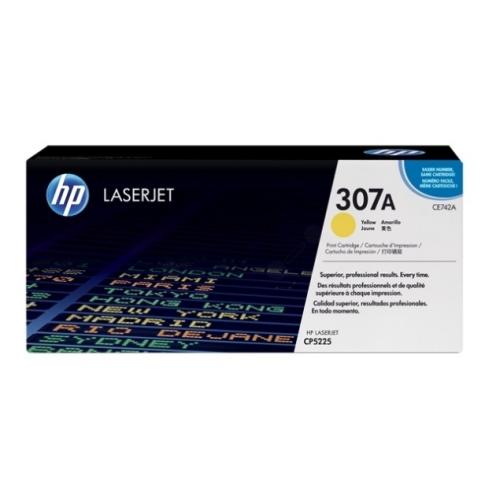 HP Toner gelb (CE742A / 307A)