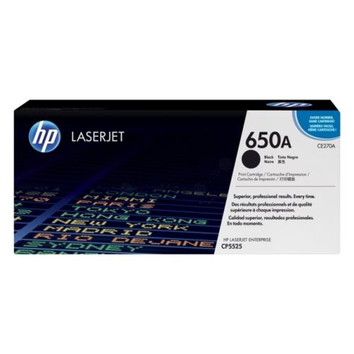 HP Toner schwarz (CE270A / 650A)