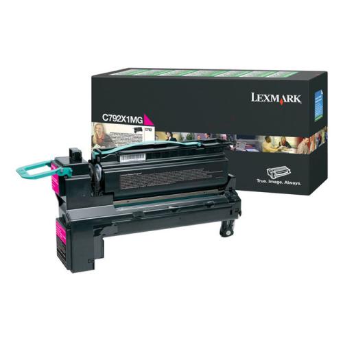 Lexmark Toner magenta (C792X1MG / 0C792X1MG) (Return, hohe Kapazität)