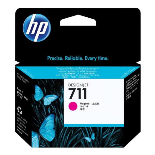 HP Tintenpatrone magenta (CZ131A / 711)