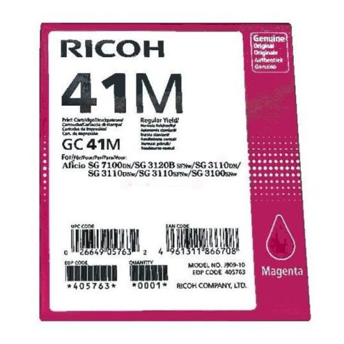 Ricoh Tintenpatrone magenta (405763 / GC41M)