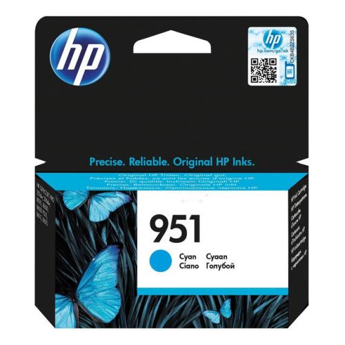 HP Tintenpatrone Cyan (CN050AE / 951)