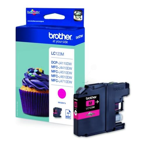 Brother Tintenpatrone magenta (LC123M /)