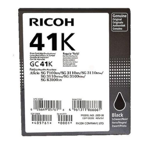 Ricoh Tintenpatrone schwarz (405761 / GC41K)