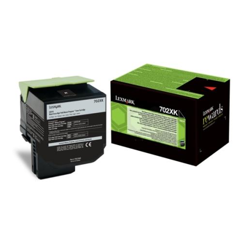 Lexmark Toner schwarz (70C2XK0 / 702XK) (Return, hohe Kapazität)