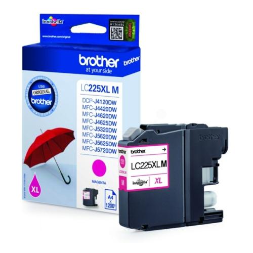 Brother Tintenpatrone magenta (LC225XLM /)