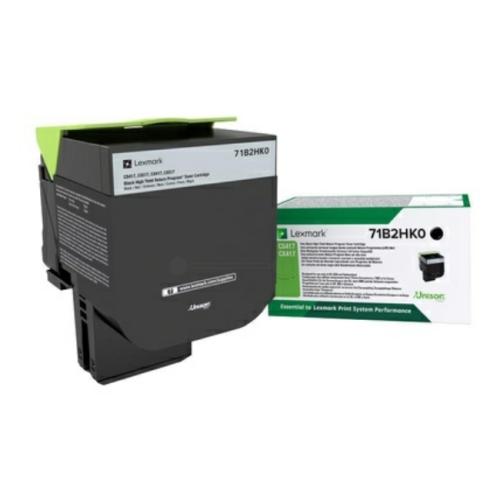 Lexmark Toner schwarz (71B2HK0 / 071B2HK0) (Return)