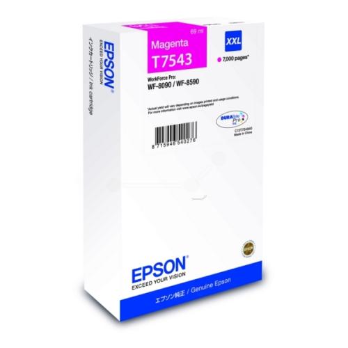 Epson Tintenpatrone magenta (C13T754340 / T7543) (hohe Kapazität)