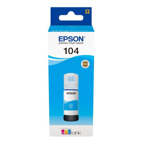 Epson Tintenpatrone Cyan (C13T00P240 / 104)