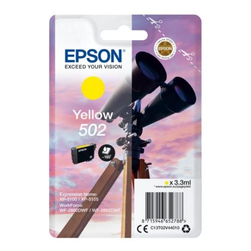 Epson Tintenpatrone gelb (C13T02V44010 / 502)