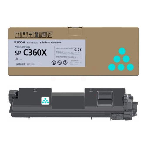 Ricoh Toner Cyan (408251 / SPC360X) (hohe Kapazität)