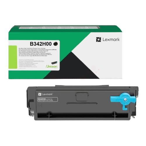 Lexmark Toner schwarz (B342H00 / 0B342H00) (Return, hohe Kapazität)