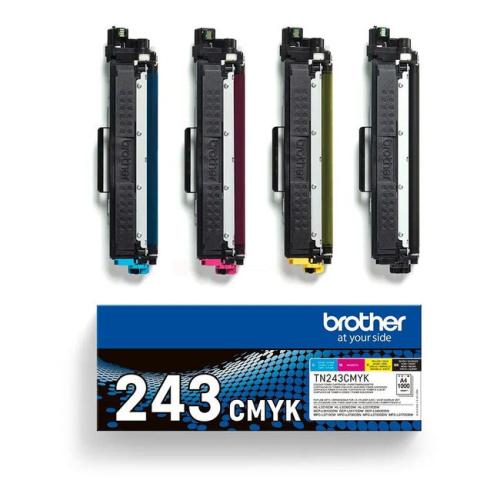 Brother Toner schwarz / Cyan / magenta / gelb (TN243CMYK / TN243VALBP) (Multipack)