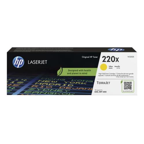 HP Toner gelb (W2202X / 220X) (hohe Kapazität)