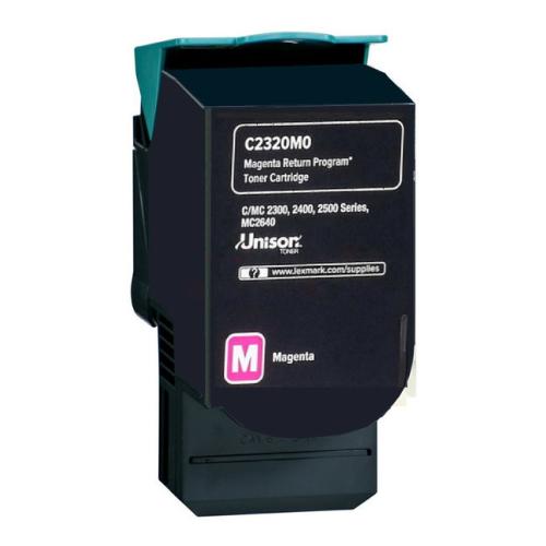 Lexmark Toner magenta (C232HM0 / 0C232HM0) (Return)