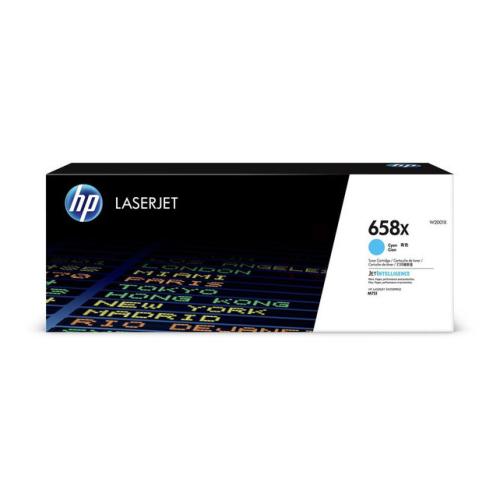 HP Toner Cyan (W2001X / 658X) (hohe Kapazität)