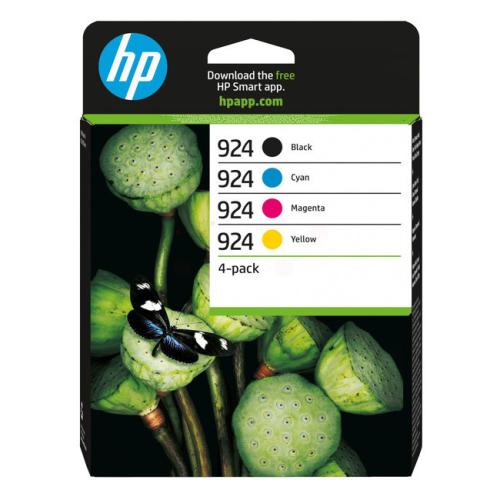 HP Tintenpatrone schwarz / Cyan / magenta / gelb (6C3Z1NE / 924) (Multipack)