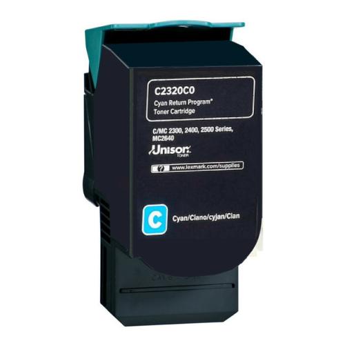 Lexmark Toner Cyan (C242XC0 / 0C242XC0) (Return, hohe Kapazität)