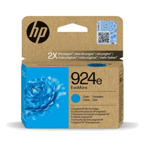 HP Tintenpatrone Cyan (4K0U7NE / 924E)