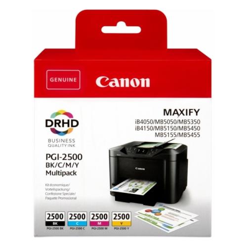 Canon Tintenpatrone schwarz / Cyan / magenta / gelb (9290B006 / PGI2500BKCMY) (Multipack)