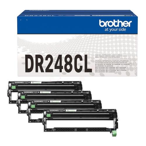 Brother Trommel schwarz / Cyan / magenta / gelb (DR248CL /) (Value Pack)