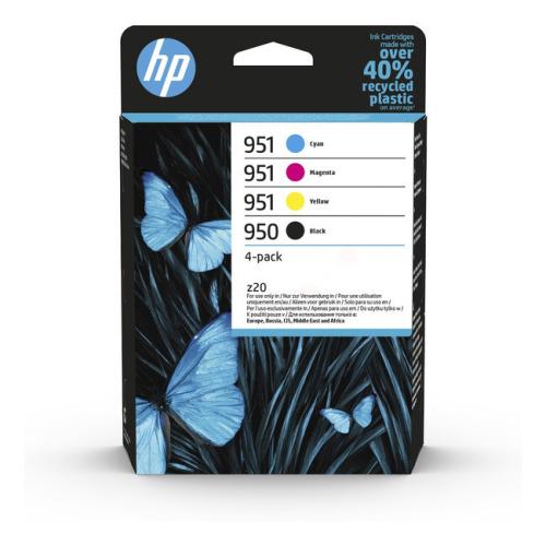 HP Tintenpatrone schwarz / Cyan / magenta / gelb (6ZC65AE / 950951) (Multipack)