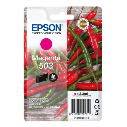 Epson Tintenpatrone magenta (C13T09Q34010 / 503)