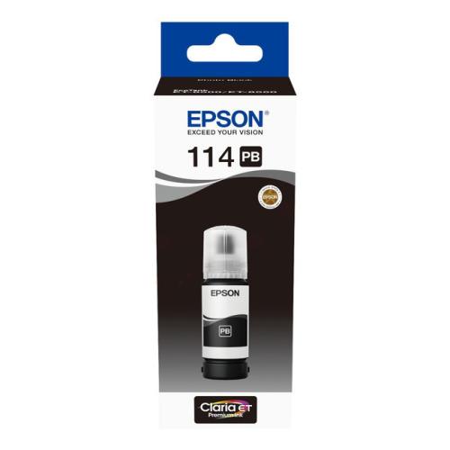 Epson Tintenpatrone schwarz foto (C13T07B140 / 114)