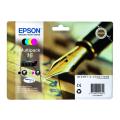 Epson Tintenpatrone schwarz / Cyan / magenta / gelb (C13T16264010 / 16) (Multipack)