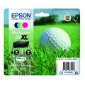 Epson Tintenpatrone schwarz / Cyan / magenta / gelb (C13T34764010 / 34XL) (Multipack, hohe Kapazität)