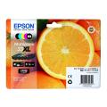 Epson Tintenpatrone schwarz / schwarz foto / Cyan / magenta / gelb (C13T33574011 / 33XL) (Multipack, hohe Kapazität)