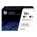 HP Toner schwarz (CF226XD / 26X) (Doppelpack, hohe Kapazität)