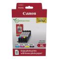 Canon Druckerpatrone / Fotopapier schwarz / Cyan / magenta / gelb (0332C006 / CLI571XL) (Multipack, hohe Kapazität)