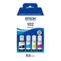 Epson Tintenpatrone schwarz / Cyan / magenta / gelb (C13T03R640 / 102) (Multipack)