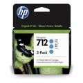 HP Tintenpatrone Cyan (3ED77A / 712) (Multipack)