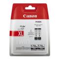 Canon Tintenpatrone schwarz (0318C010 / PGI570PGBKXL) (Doppelpack, hohe Kapazität)