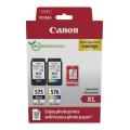 Canon Tintenpatrone schwarz / Farbe (5437C006 / PG575XL+CL576XL) (Doppelpack, Multipack, hohe Kapazität)