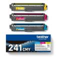 Brother Toner Cyan / magenta / gelb (TN241CMY /) (Multipack)